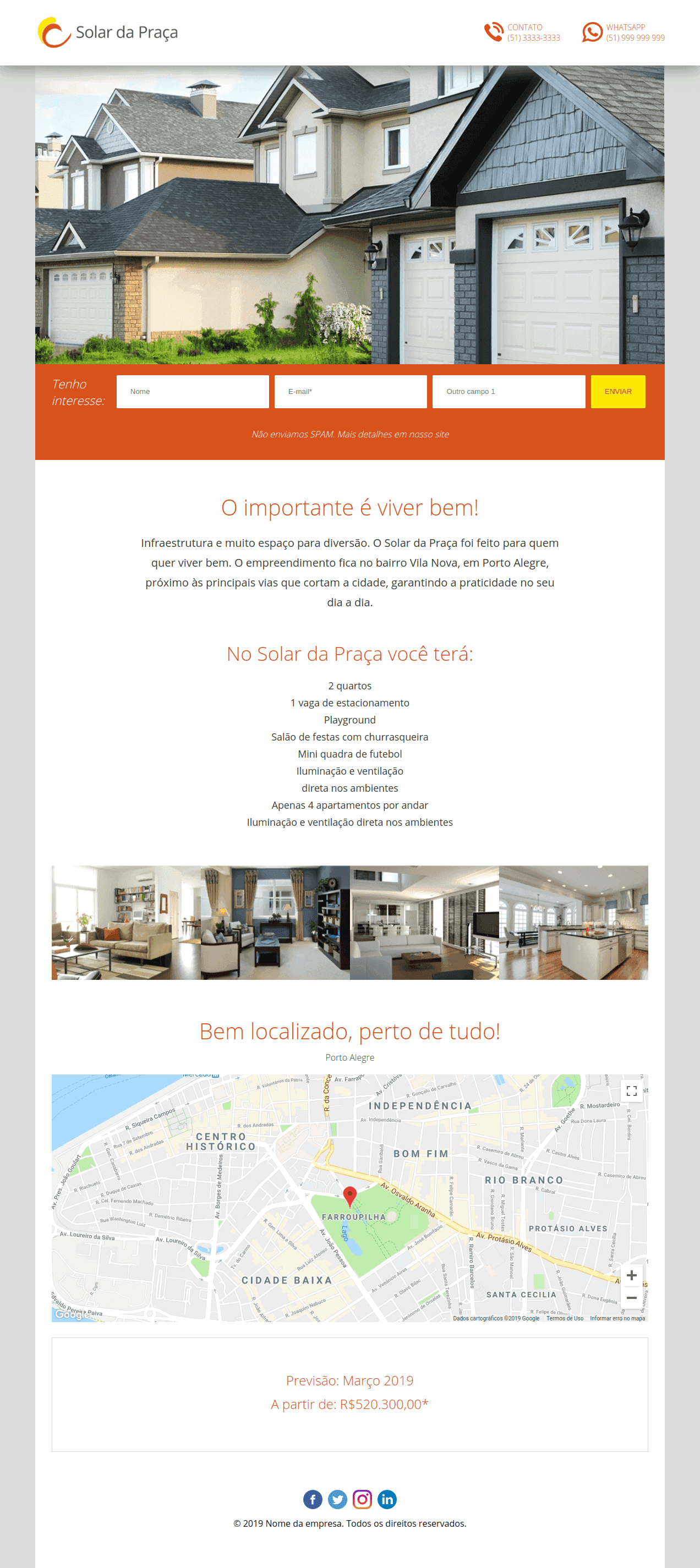 Template Imobiliário